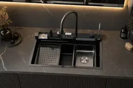 Hausberg Dijital Akıllı Evye Seti görsel 2