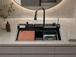 Hausberg Dijital Akıllı Evye Seti görsel 10