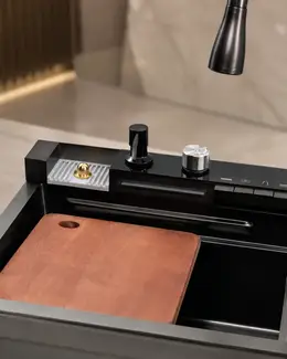 Hausberg Dijital Akıllı Evye Seti görsel 13