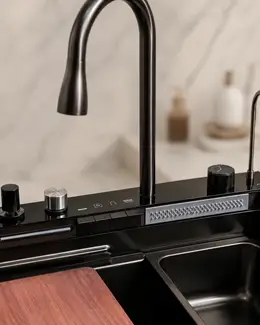 Hausberg Dijital Akıllı Evye Seti görsel 14