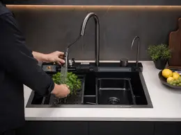 Hausberg Dijital Akıllı Evye Seti görsel 22