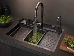 Hausberg Dijital Akıllı Evye Seti görsel 30