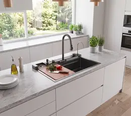 Hausberg Dijital Akıllı Evye Seti görsel 45